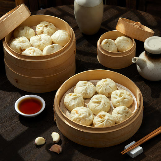 黑猪肉老面手工小笼包 商品图1