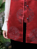 瑕疵|盛唐婧 |中式国风库缎中长马甲-红色 [特价品](特殊商品不退不换) 商品缩略图2