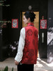 瑕疵|盛唐婧 |中式国风库缎中长马甲-红色 [特价品](特殊商品不退不换) 商品缩略图4