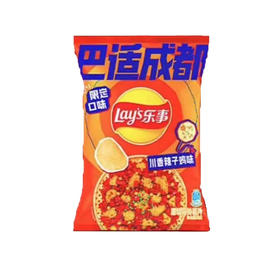 乐事薯片70g（川香辣子鸡味）经典原切土豆片网红零食
