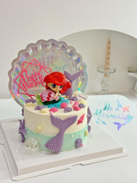 贝壳美人鱼公主