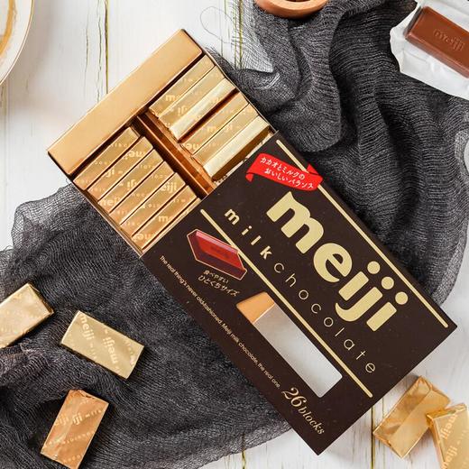 日本明治钢琴牛奶巧克力120g 商品图3