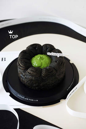 抹茶流心花朵可颂🔥