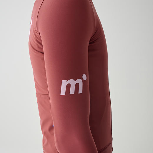 MAAP 男士 Training Thermal LS Jersey 砖红色 加绒长袖骑行服 商品图2