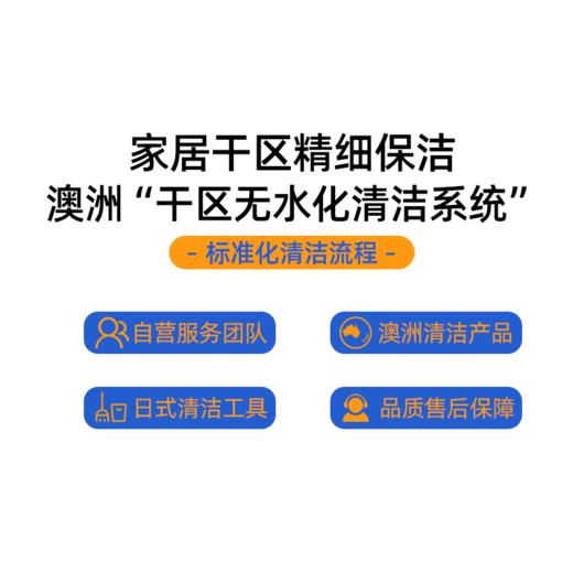 【品质升级】家居干区精细保洁4小时  10000+小时资深服务师  2024年广州市诚信服务5A级企业 商品图1