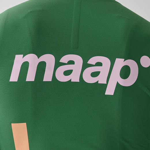 MAAP 男士 Training Thermal LS Jersey 绿色 加绒长袖骑行服 商品图4