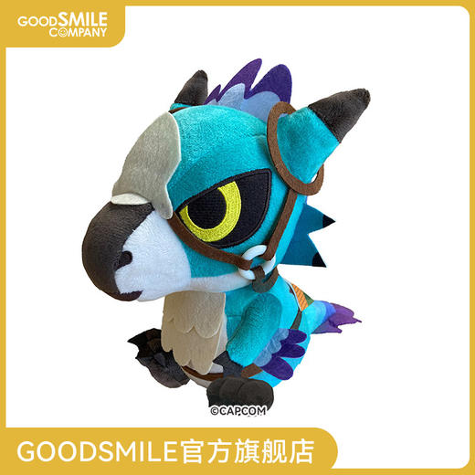【GSC现货】怪物猎人荒野 Q版毛绒玩偶 鹭鹰龙 商品图0