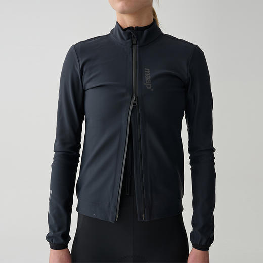 MAAP 女士 Training Winter Jacket 黑色 冬季骑行夹克 商品图2