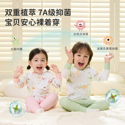 【79元秒】ibaby×outlast太空科技恒温针织印花长袖抑菌家居服套装90/150/160码 商品图3