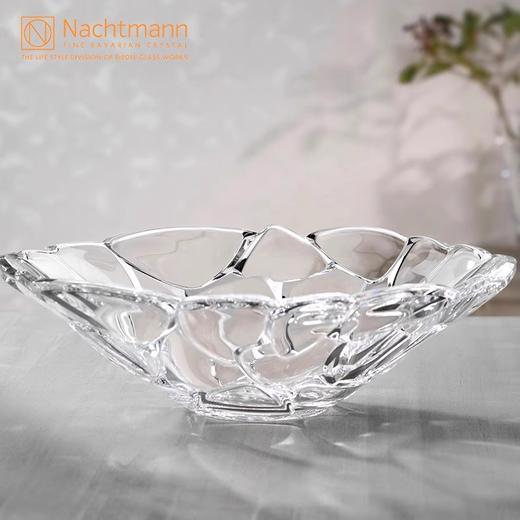 【特惠6折】Nachtmann德国进口客厅ins风高档轻奢欧式水晶玻璃水果盘子果斗花瓣系列 果盘34CM 商品图1