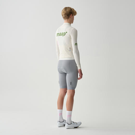 MAAP 男士 Training Thermal LS Jersey 粉笔白 加绒长袖骑行服 商品图1