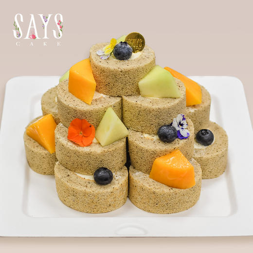 【预定】金凤咸芝士卷塔（配手套）Salty Cheese Roll Tower 商品图1