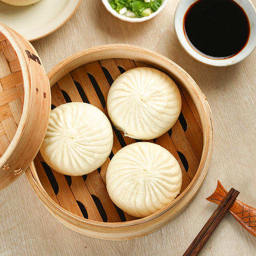 300g 冶春 鲜肉包 速冻早餐 扬州包子 商品图1