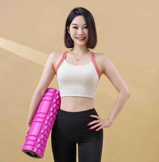 跃牌【瑜堂系列】一体式高强度防震健身背心固定胸垫收腰显胸 JYMN018 商品图3