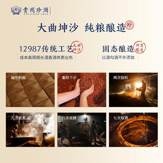 【尾货捡漏】22年日期 珍酒 佳品传承 酱香型 53度 500ml *6 商品图9