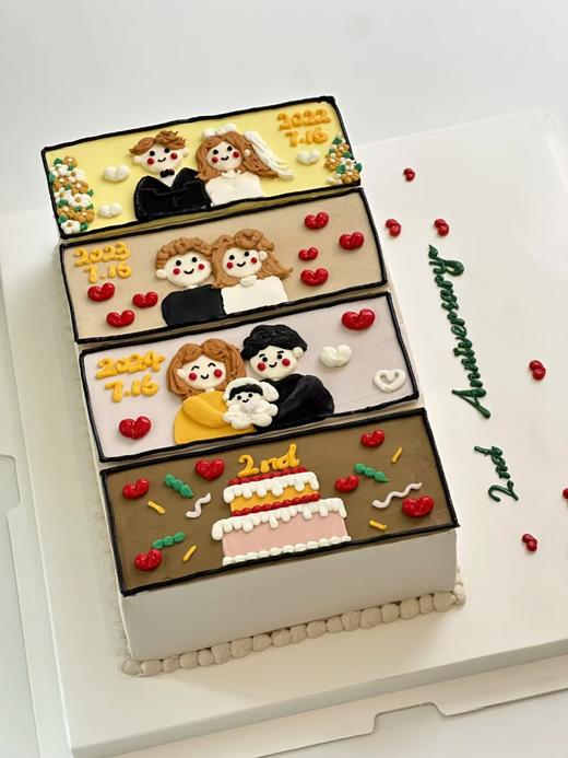 人生四格 奶油蛋糕 商品图0