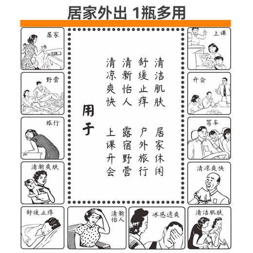 双飞人 爽水喷雾 20ml 商品图1