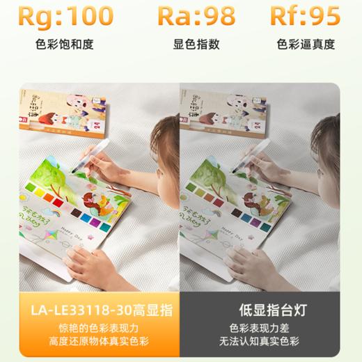  【冠雅全光谱落地护眼灯】均匀出光，柔和舒适；专业护眼，舒适用眼。陪伴成长，一盏落地灯就够了！ 商品图4