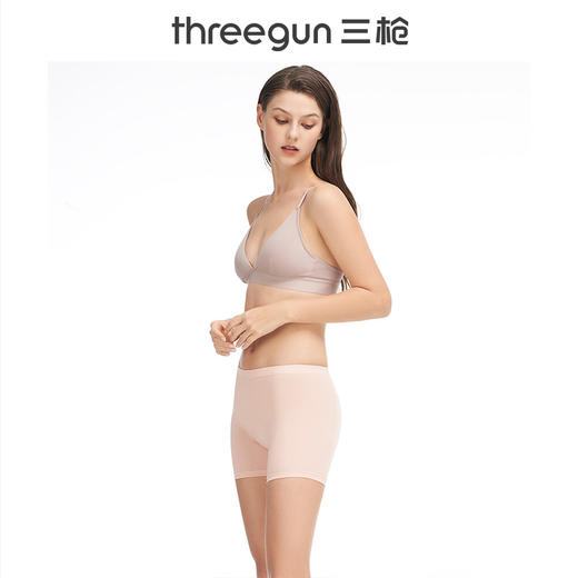 Threegun三枪 【舒木尔】女士三分打底安全裤-50380B931 商品图4