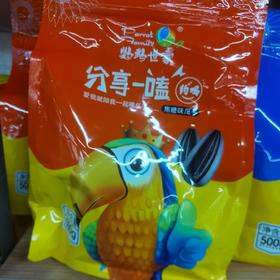 鹦鹉世家瓜子焦糖500g 해바라기카라멜맛500g