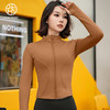 跃牌【瑜堂系列】秋冬加绒瑜伽服上衣加厚保暖健身服休闲显瘦跑步运动外套JYMW065 商品缩略图6