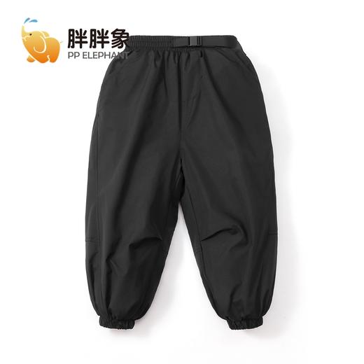胖胖象品牌新款秋冬季儿童羽绒裤男女童加厚外穿长裤中大童黑金休闲裤聚 商品图7