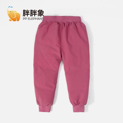胖胖象品牌新款秋冬季儿童羽绒裤男女童加厚外穿长裤中大童黑金休闲裤聚 商品图6