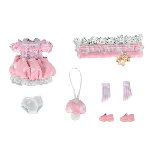 【GSC现货】粘土娃 服装套组 红色/粉色/紫色/绿色蘑菇 商品图5