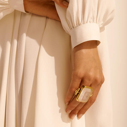 北京仓｜Goossens Paris-Stones-天然水晶 戒指（大号）［法国设计师］ 商品图9