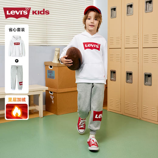 LEVIS 冬 大童 小童 卫衣套装 LVB-KN-E251 商品图0