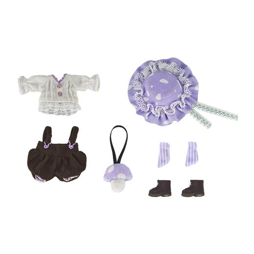 【GSC现货】粘土娃 服装套组 红色/粉色/紫色/绿色蘑菇 商品图8