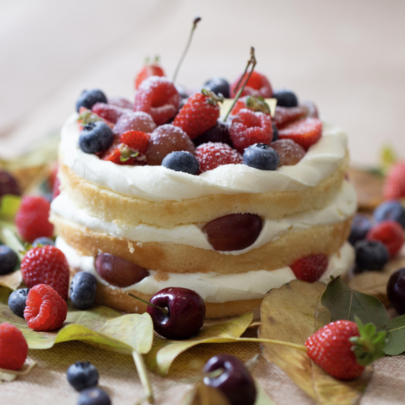 缤纷鲜果｜2015年裸蛋糕创始经典款（当日达）