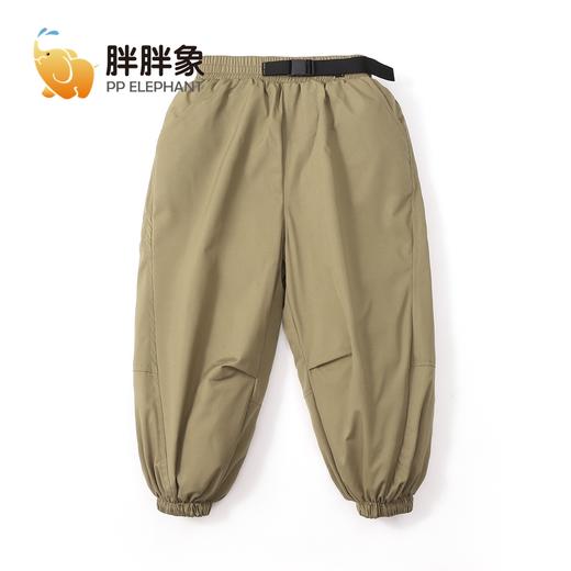 胖胖象品牌新款秋冬季儿童羽绒裤男女童加厚外穿长裤中大童黑金休闲裤聚 商品图5