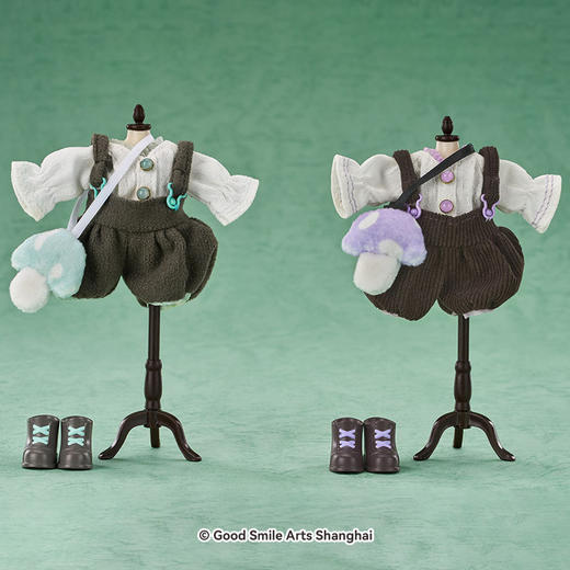 【GSC现货】粘土娃 服装套组 红色/粉色/紫色/绿色蘑菇 商品图1