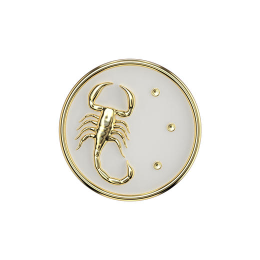 【古城密语】手机粘贴式支架 Enamel金属珐琅系列 沙丘蝎 商品图1