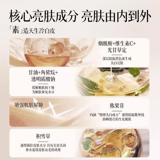 【瞬时匀色差 开启白皮滤镜】烟酰胺焕采身体素颜霜 100g#懒人素颜霜身体脸部裸妆美白全身防晒隔离遮瑕三合一男女官方正品 商品图5