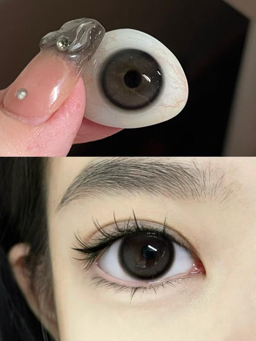 Laseecon年抛·黑猪猪二代·14.2mm中等着色·韩产2片 商品图6