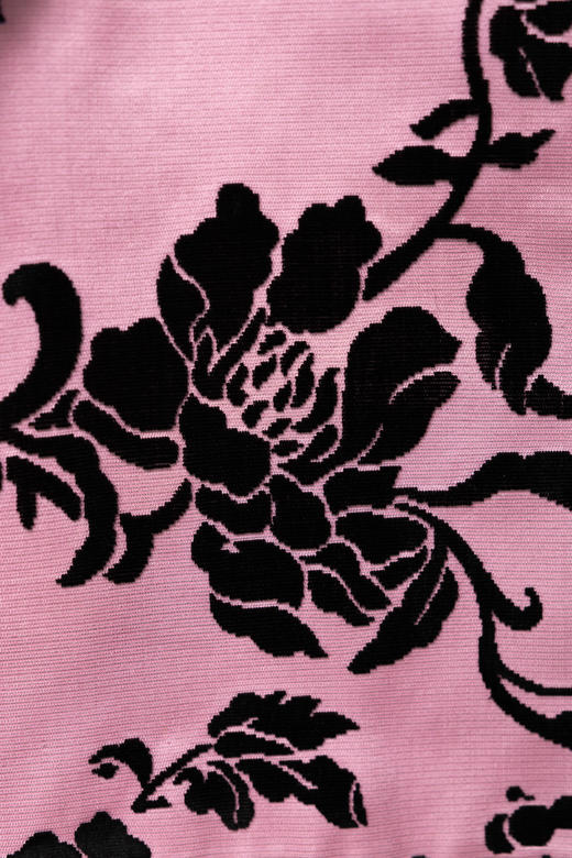 荷言HEYEN 乌云珠 真丝漳绒拼接毛呢新中式高级定制马甲 商品图2