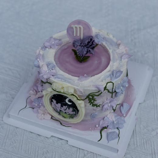 天蝎座生日蛋糕｜月夜鸢尾花 商品图4