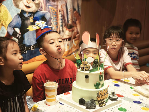 「坦克·森林」岁数可改·翻糖巧克力·100%动物奶油（附图6+8寸双层·提前4天预订） 商品图2