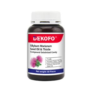DEKOFO 德卡芙 水飞蓟籽油小蓟复合凝胶糖果 60粒/瓶