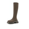 西村名物2024年冬季新款超轻舒适厚底过膝长靴X24DQ46681 商品缩略图1