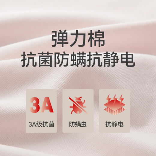 Threegun三枪 舒肤轻薄弹力棉圆领女打底衫-24390A011 商品图7