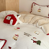 【换季出清】自然醒仿生羊毛绒牛奶绒四件套可爱圣诞人冬季加厚少女心被套珊瑚绒床上用品MT 商品缩略图5