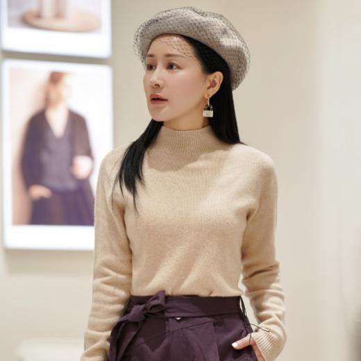 资料备份【彩虹毛衫2.0】 臣禾半高领针织衫JZ243090175 商品图11