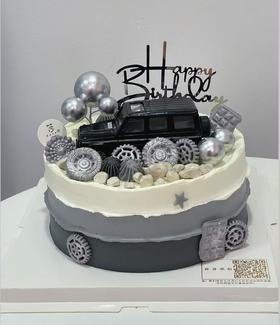 黑色大G蛋糕（下单现做，根据排单2-3小时）