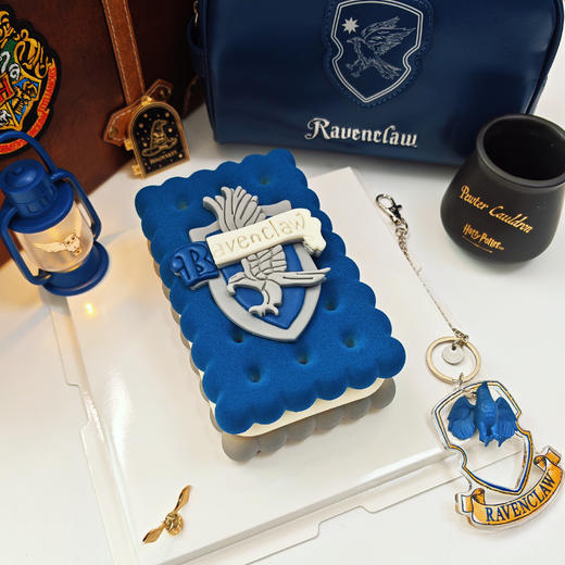 哈利波特拉文克劳徽章Emoji方形蛋糕 商品图3