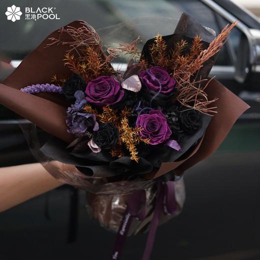 紫玫瑰永生花 商品图3