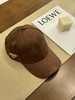 普拉达新款鹿皮棒球帽侧边标志性涂珐琅三角形金属徽标，尽显高雅男女同款（AN） 商品缩略图4