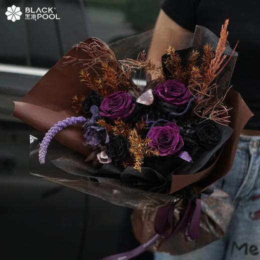 紫玫瑰永生花 商品图0